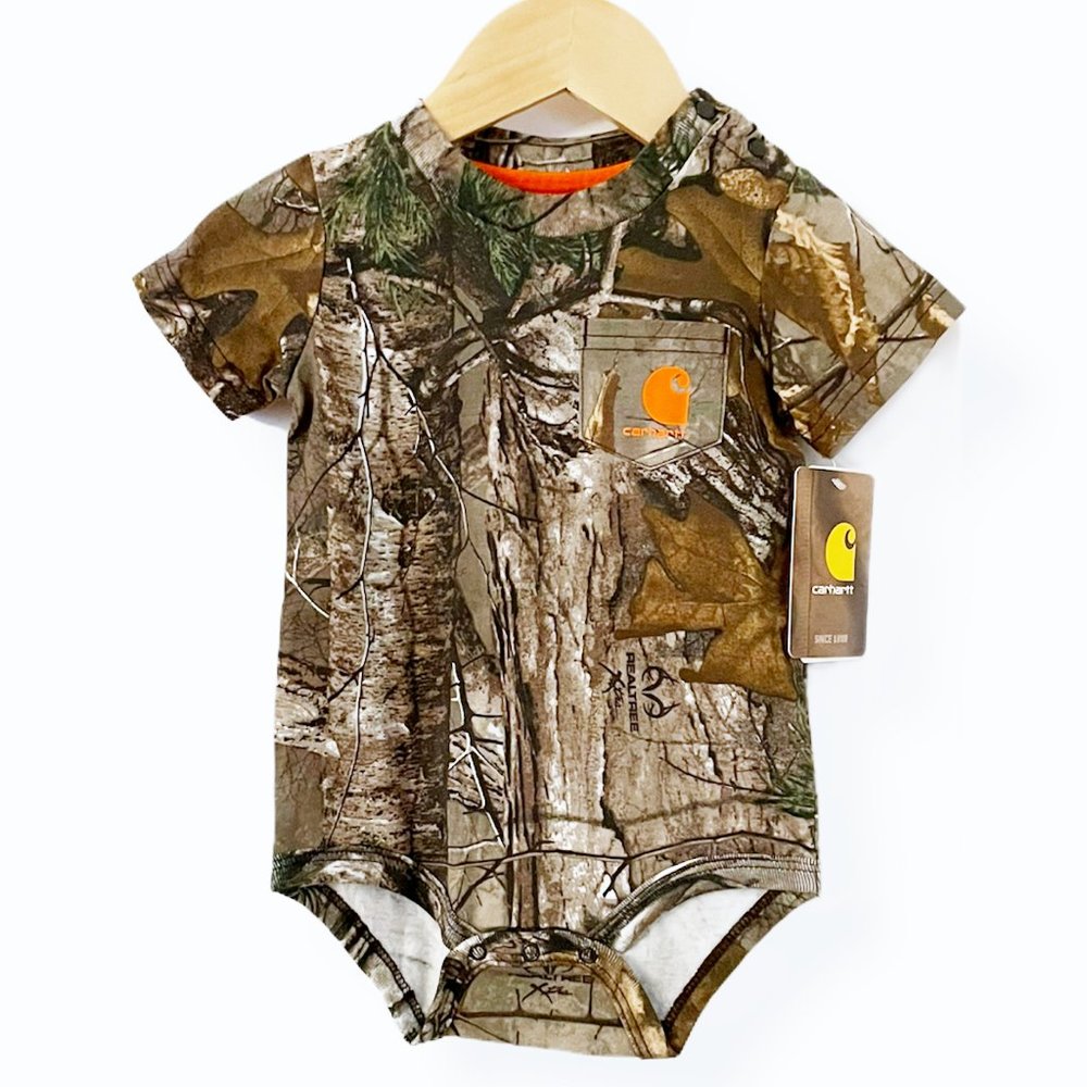 Carhartt Camouflage Baby Onesie - New with Tags!